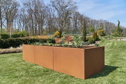 Bac potager acier corten 2