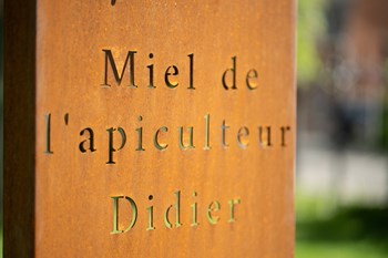 Enseigne acier corten