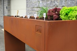 Jardiniere corten 2