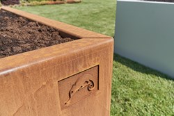 Jardinire acier corten 2
